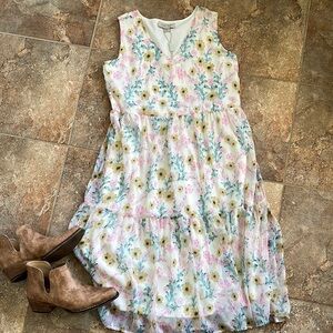 Floral Sleeveless Dress
